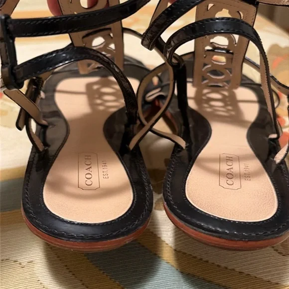 Coach flat sandals - Picture 4 of 8